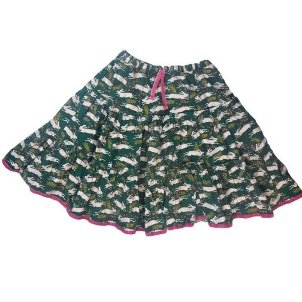 Mini Boden Twirly Corduroy Bunny Skirt